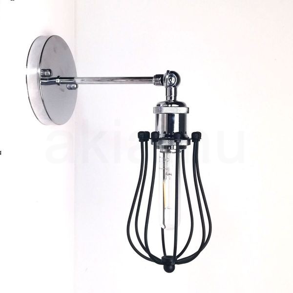 antik-fali-lampa-fenyes-krom-szin-csepp-alaku-raccsal