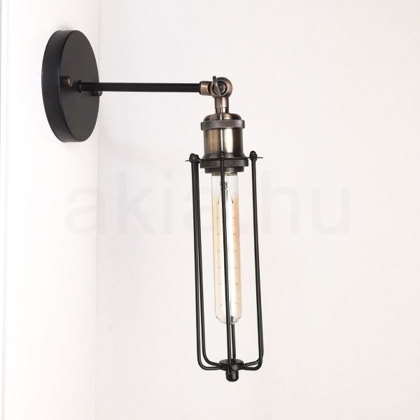 antik-fali-lampa-matt-fekete-antik-bronz-szin-csepp-alaku-raccsal