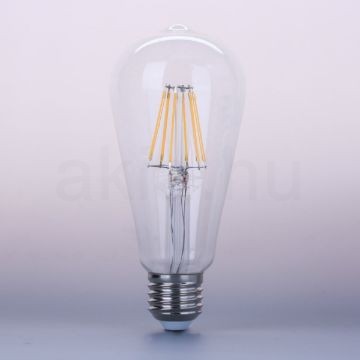 LED Filament dekor izzó - ST64 - 6W - E27 720LM
