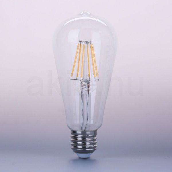 LED Filament dekor izzó - ST64 - 6W - E27 720LM