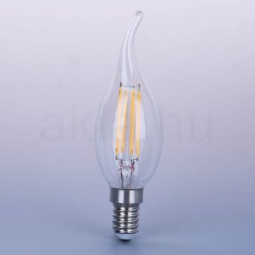 LED filament dekor izzó - C35L - 4 watt