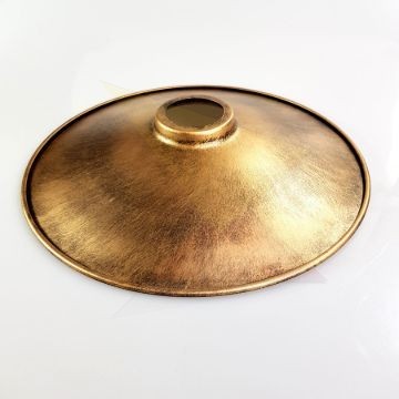 Fém Lámpabúra 260mm x 50mm rozsda sárgaréz szín