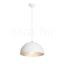 CARISSIMA 40 függő lámpa matt fehér/ezüstszürke  230V LED E27 15W
