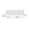 QUO R II süllyesztett lámpa  gipsz 230V LED GU10 2x8W