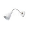 KAYA fali lámpa fehér matt nikkel 230V LED E27 15W
