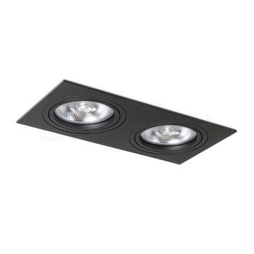 PASADENA G53 SQ II  fekete  230V LED G53 2x15W