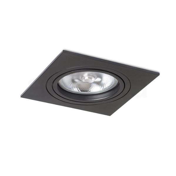 PASADENA G53 SQ I  fekete  230V LED G53 15W