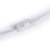EDIKA asztali lámpa barna matt nikkel 230V LED E27 15W