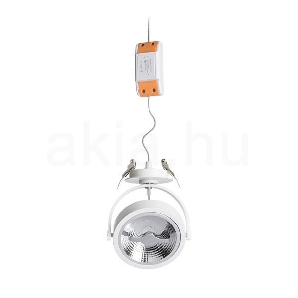 KELLY LED DIMM félsüllyesztett fehér  230V LED 12W 24°  3000K