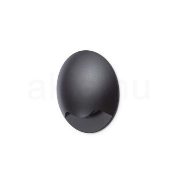 KICK I süllyesztett lámpa fekete 230V LED 3W IP54 3000K