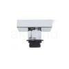 SOLO SQ mennyezeti lámpa alap  króm 230V LED E27 15W