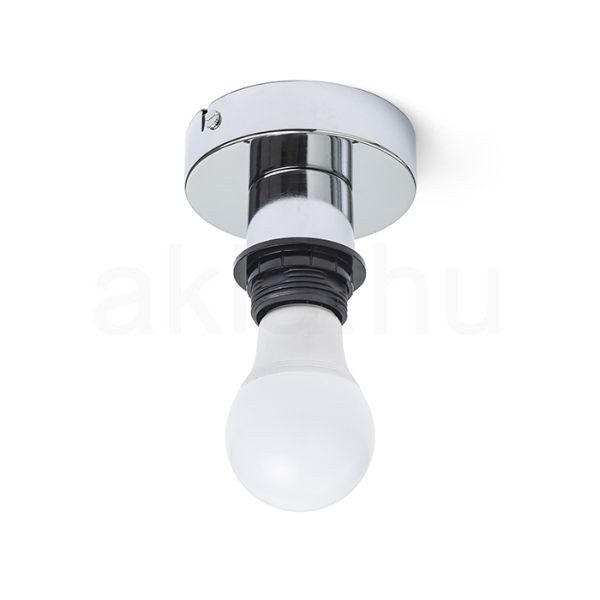 SOLO R mennyezeti lámpa alap  króm 230V LED E27 15W