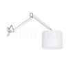 MADISON W fali lámpa fehér króm 230V LED E27 15W