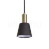 ICAR függő lámpa fekete/aranysárga  230V LED E27 11W