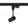 LOLLIPOP háromfázisú áramkörös sínre fekete  230V LED 8W 40°  3000K