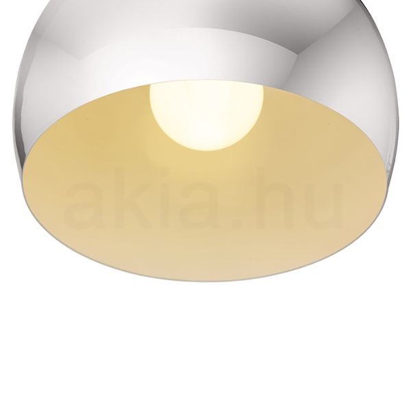 ASTON 30 függő lámpa  króm 230V LED E27 15W