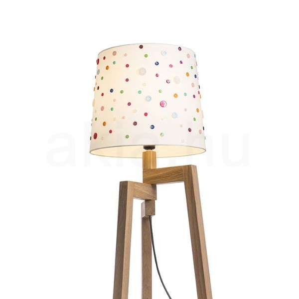 DELISA 35/30 lámpabúra fehér gombok  max. 28W