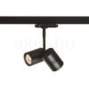 BEEBA II háromfázisú áramkörös sínre fekete  230V LED GU10 2x8W