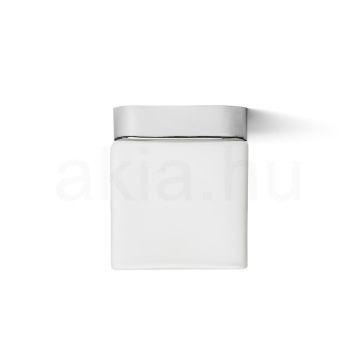 ESICA SQ mennyezeti lámpa króm 230V LED 6W IP44 3000K