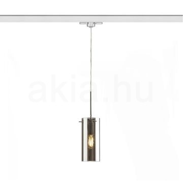 SANSSOUCI háromfázisú áramkörös sínre  krómozott üveg 230V LED E27 15W