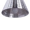 CORONA függő lámpa  krómozott üveg 230V LED E27 15W