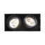 ELECTRA II  fekete  12V LED G53 2x15W