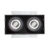ELECTRA II  fekete  12V LED G53 2x15W
