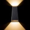 PIA fali lámpa antracitszürke 230V LED 2x3W IP54 3000K