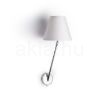 SILENCE fali lámpa fehér króm 230V LED E27 15W