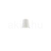 CONNY 15/15 lámpabúra  Polycotton fehér/fehér PVC  max. 28W