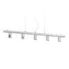 RALLONG V függeszték alap  króm 230V LED E27 5x15W
