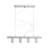 RALLONG IV függeszték alap  króm 230V LED E27 4x15W