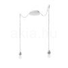 KOMBIX 2 függesztő készlet KA+AK+KF   230V LED E27 2x15W
