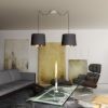 KOMBIX 2 függesztő készlet FEHA+FEKK+KF   230V LED E27 2x15W
