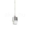 MORE 80 mennyezeti függőlámpa alap  matt nikkel 230V LED E27 3x15W