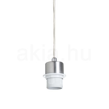 MORE 60 mennyezeti függőlámpa alap  matt nikkel 230V LED E27 3x15W