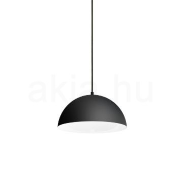 MONROE 30 függő lámpa matt fekete/fehér  230V LED E27 11W