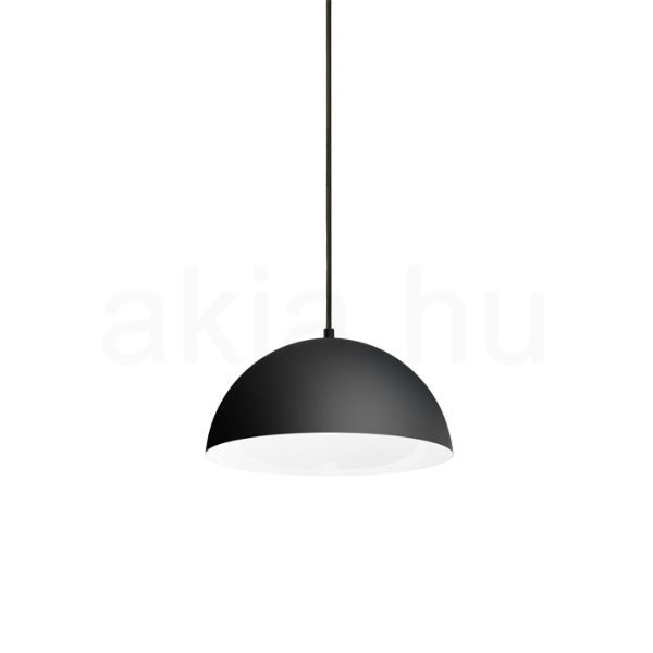 MONROE 30 függő lámpa matt fekete/fehér  230V LED E27 11W
