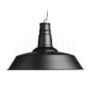 GOLDIE 46 függő lámpa fekete/fehér 230V LED E27 30W