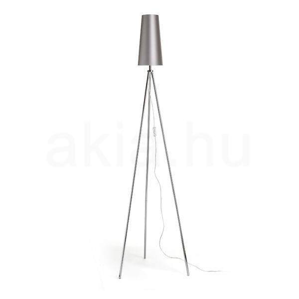 CONNY 15/30 asztali lámpaernyő Monaco galamb szürke/ezüst PVC max. 23W