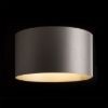 RON 55/30 lámpabúra  Monaco galamb szürke/ezüst PVC  max. 23W