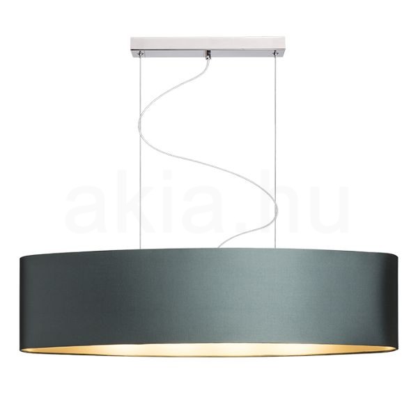 CASUAL 90/22 lámpabúra  Monaco benzin kék/ezüst PVC  max. 23W