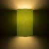 RON W 15/25 fali lámpa  Chintz lime/fehér PVC 230V LED E27 15W
