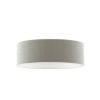 RON 60/19 lámpabúra  Chintz világosszürke/fehér PVC  max. 23W