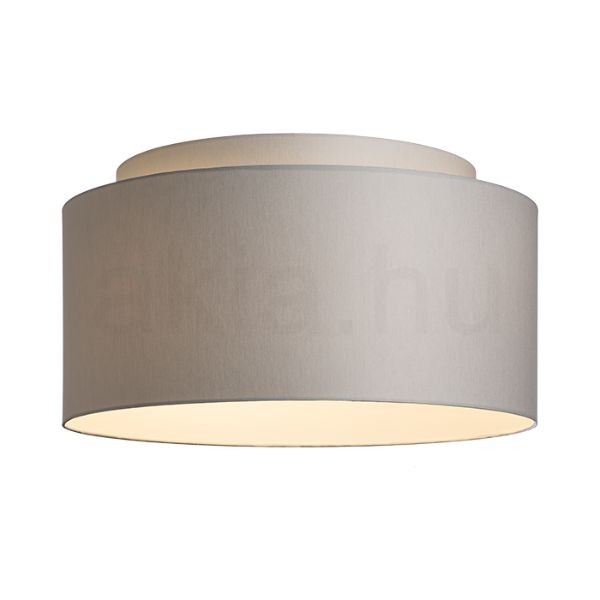 DOUBLE 55/30 lámpabúra  Chintz világosszürke/fehér PVC  max. 23W