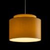DOUBLE 40/30 lámpabúra  Chintz sárgabarack/fehér PVC  max. 23W