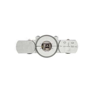 EUTRAC adapter háromfázisú áramkörös sínre ezüstszürke  230V 