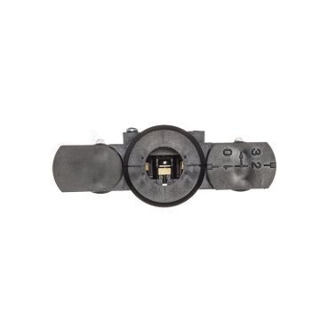 EUTRAC adapter háromfázisú áramkörös sínre fekete  230V 
