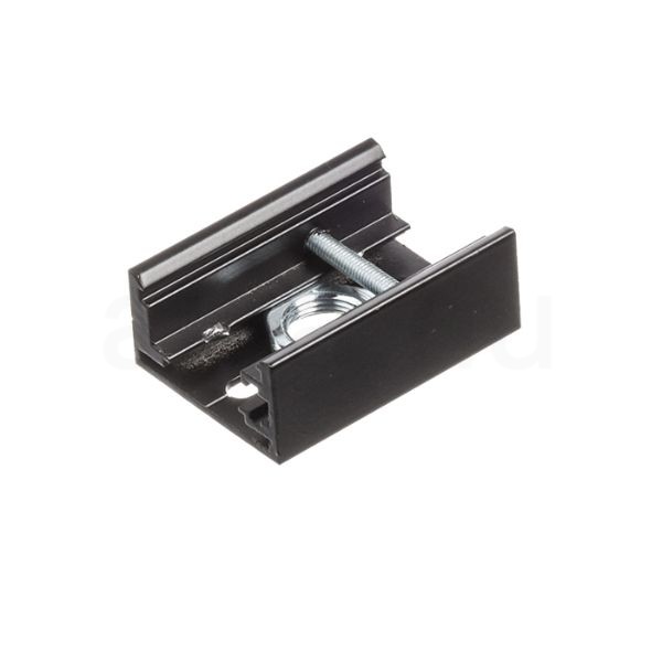 EUTRAC felfüggeszthető adapter három áramkörös sínre fekete  