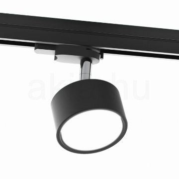 PIXIE háromfázisú áramkörös sínre fekete króm 230V LED GX53 7W